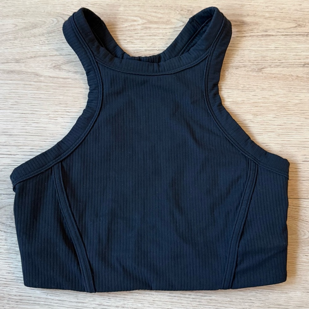 Lululemon Ribbed Nulu High-Neck Yoga Bra size 4
